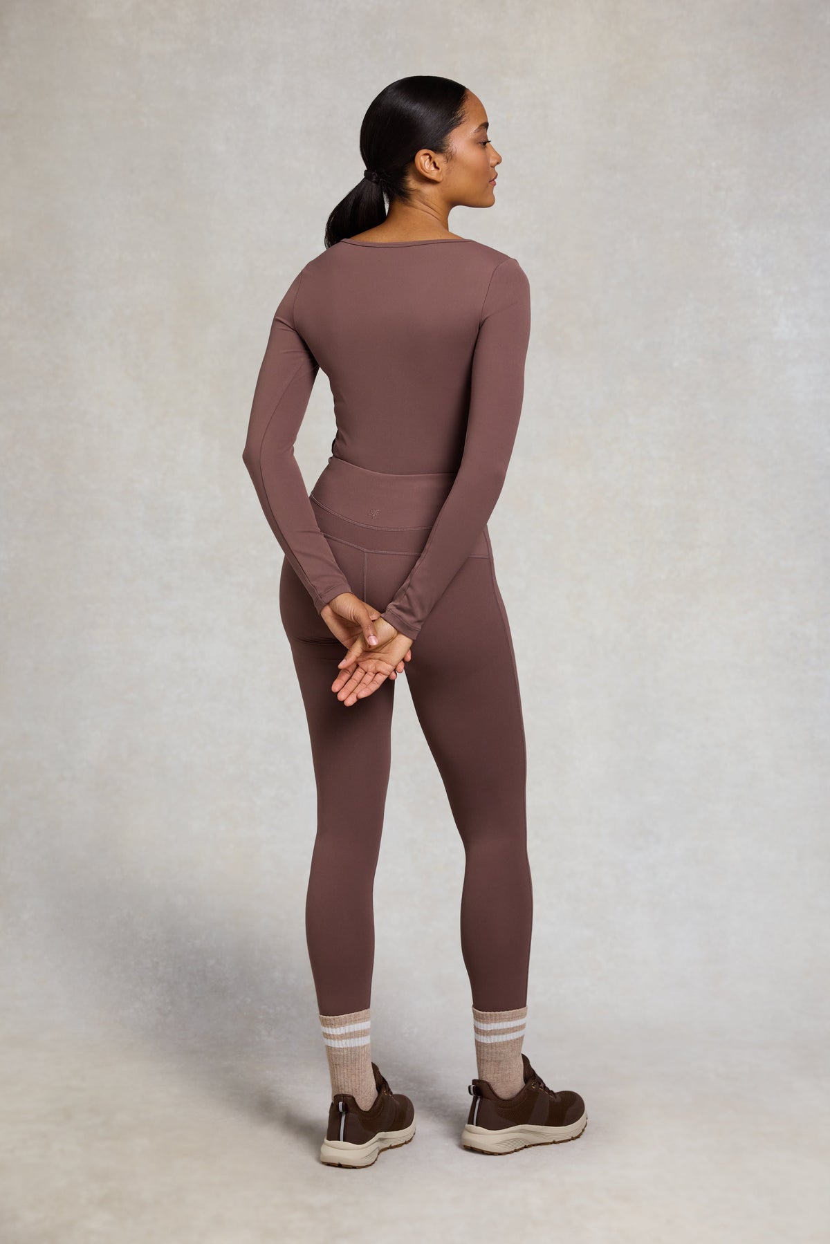 Supersoft Contour Legging (Truffle)