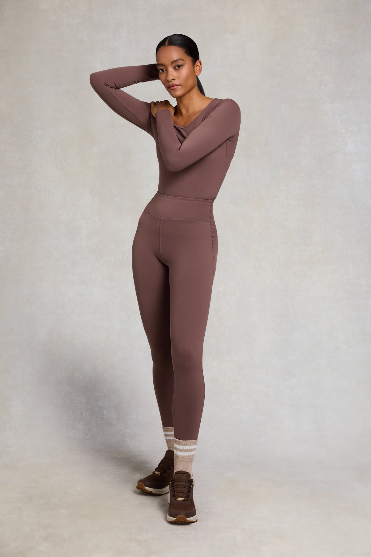 Supersoft Contour Legging (Truffle)