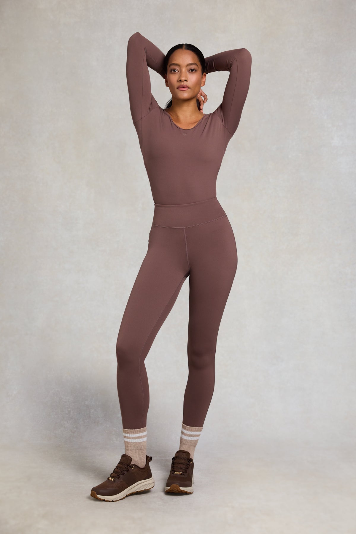 Supersoft Long Sleeve Top (Truffle)