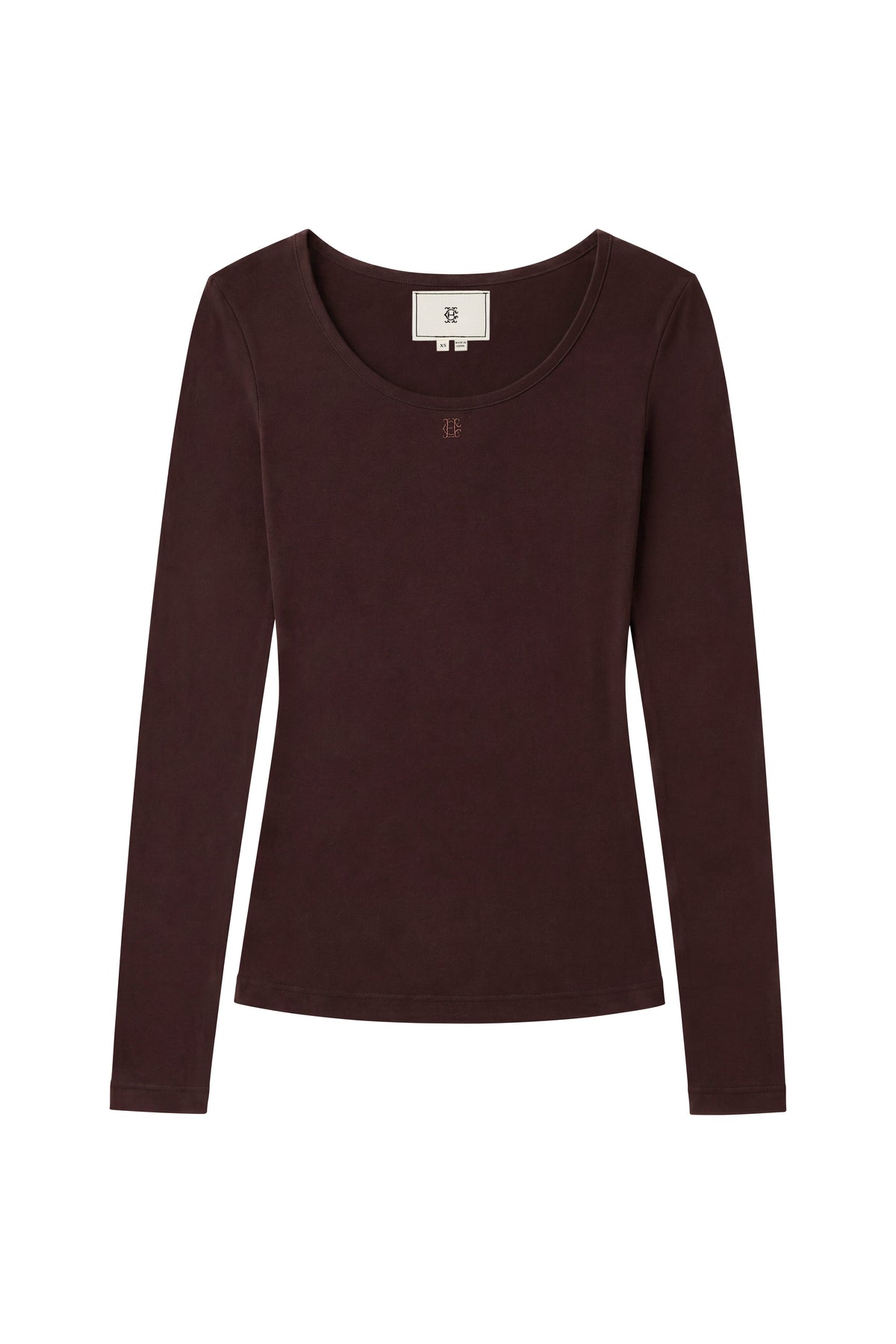 Supersoft Scoop Neck Top (Walnut)