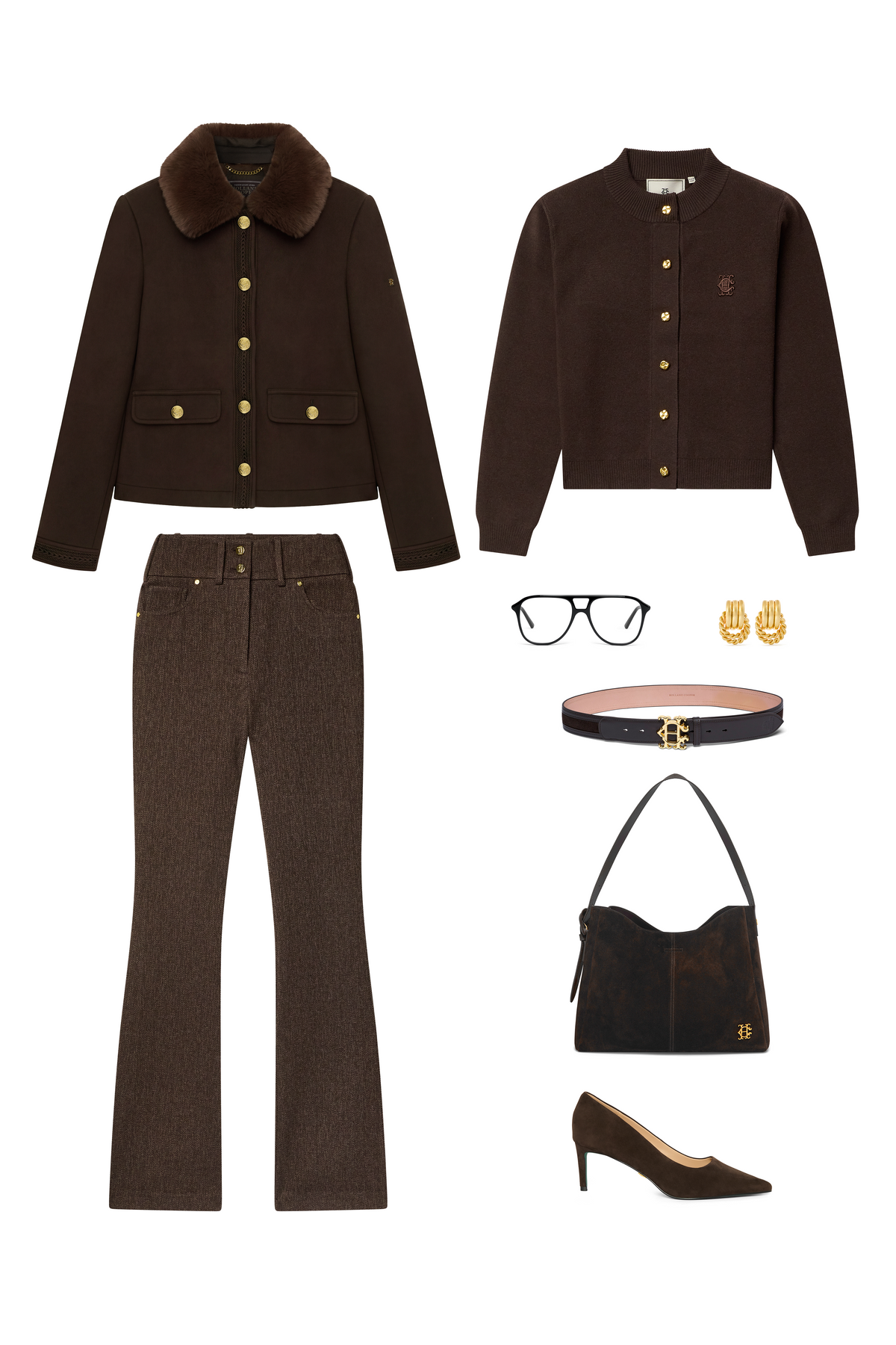 Jade's Chester Knitted Cardigan HOYS Look