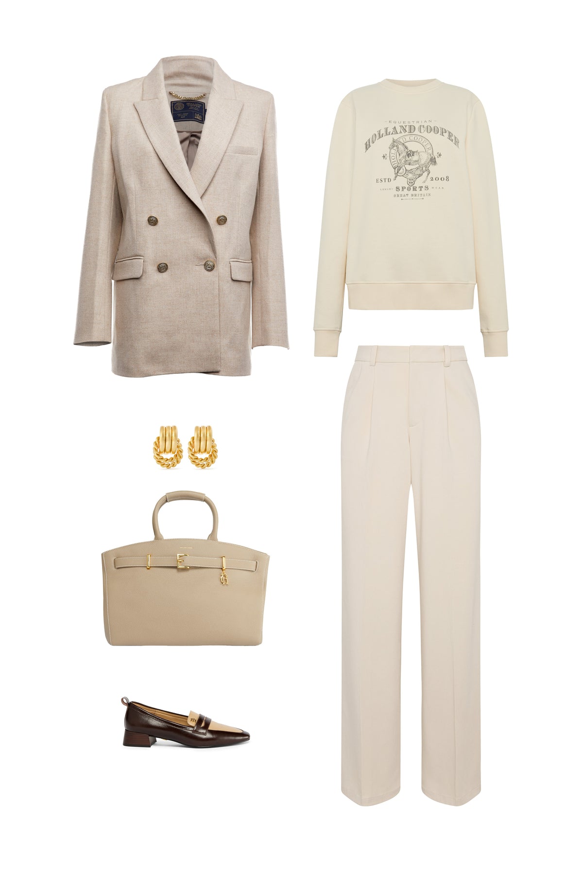 The Appaloosa Crew Neck Sweat Look