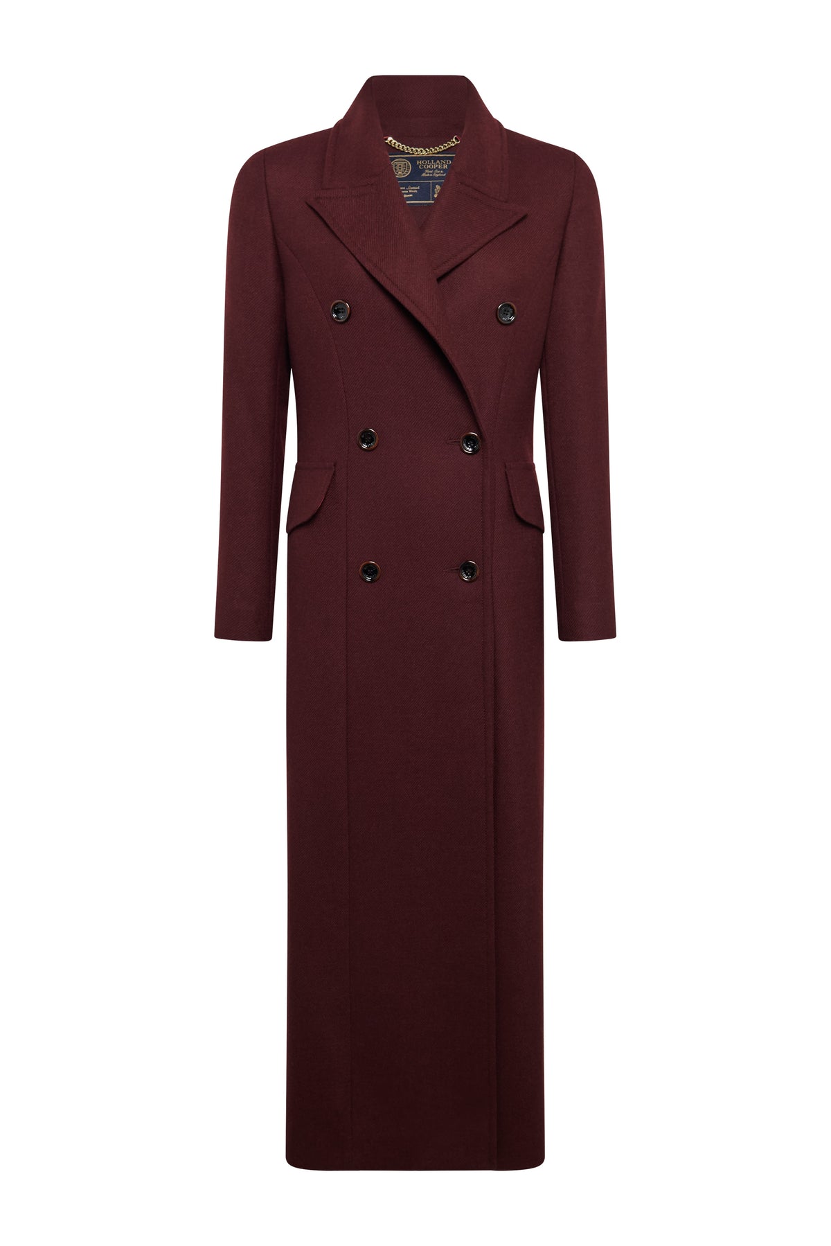 The Trinity Coat (Merlot) Look