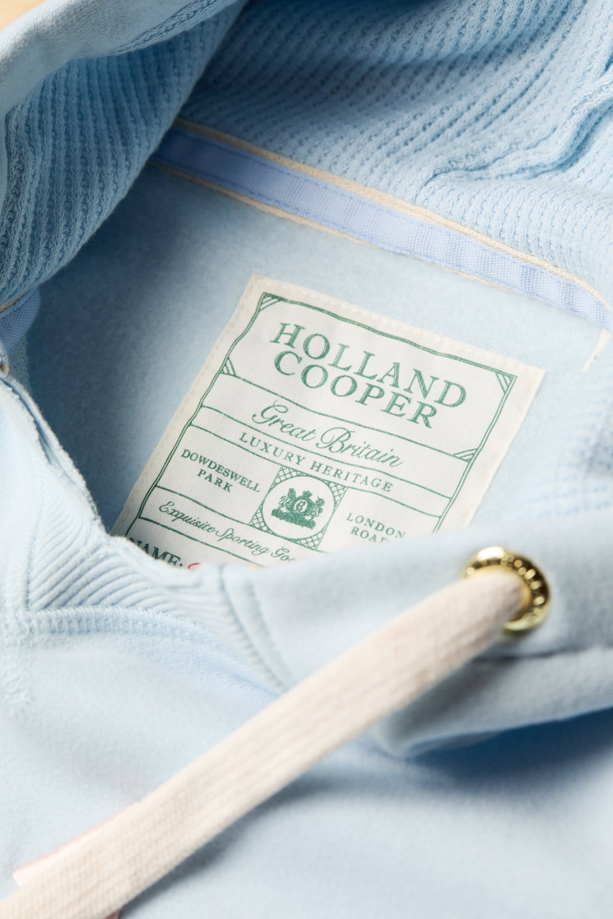 Varsity Hoodie (Pale Blue)