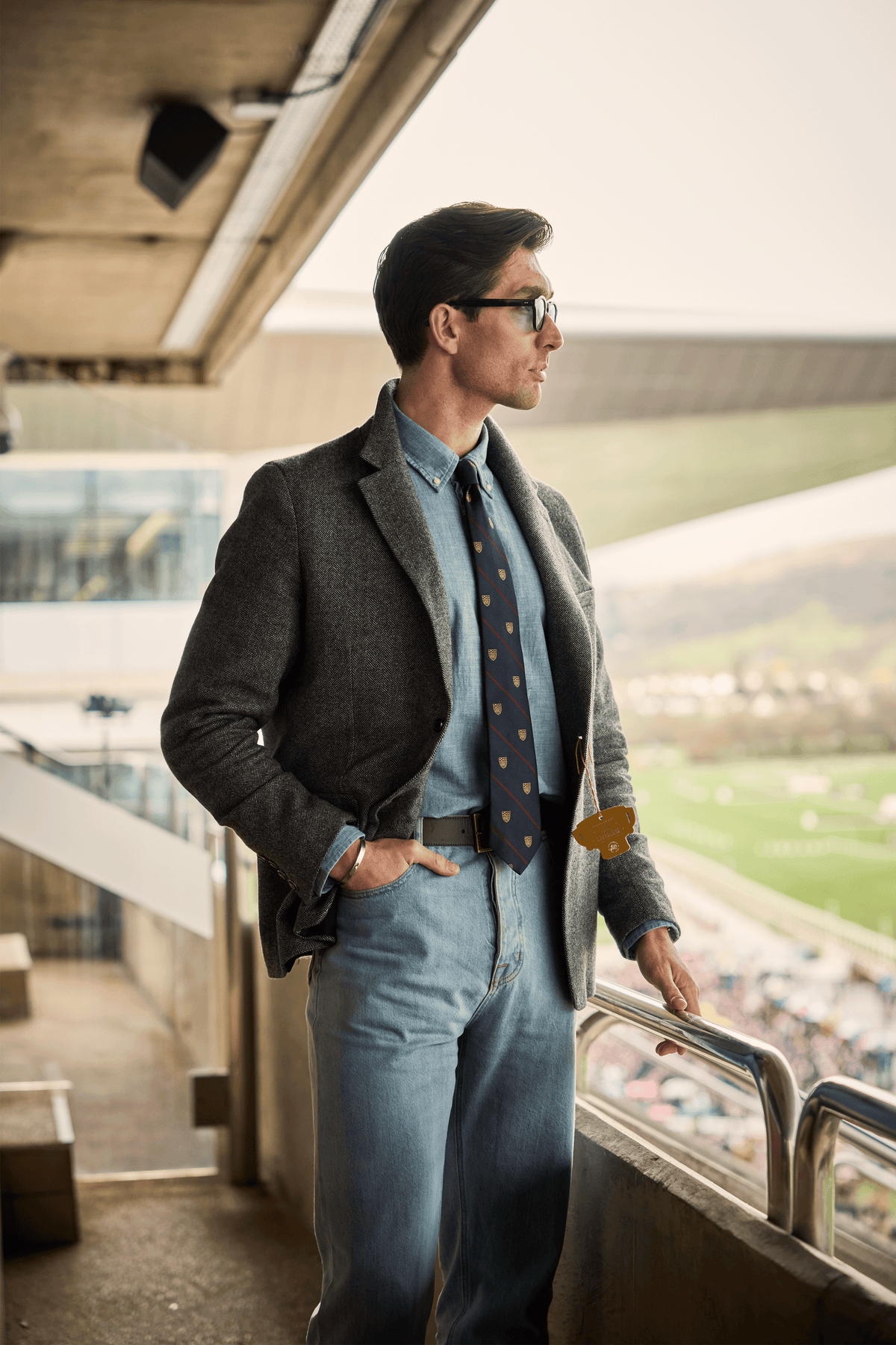 William Wade's Cheltenham Look (Mono Herringbone)