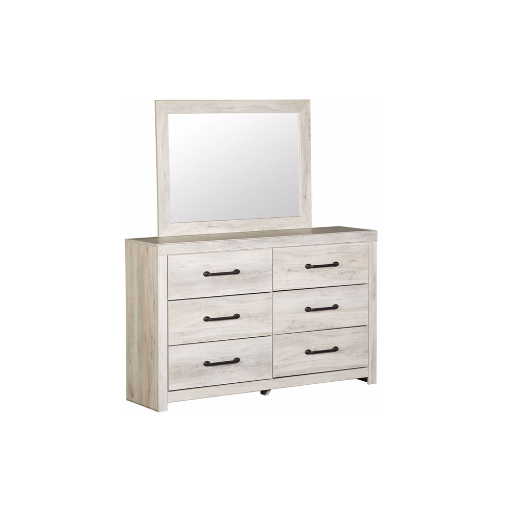 Cambeck Bedroom Dresser Mirror - White