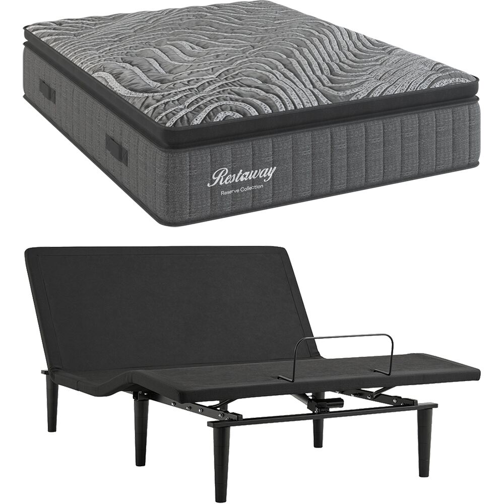 St. Andrew Firm Full Mattress with Ease 4.0 Full Adjustable Base & Wireless Remote