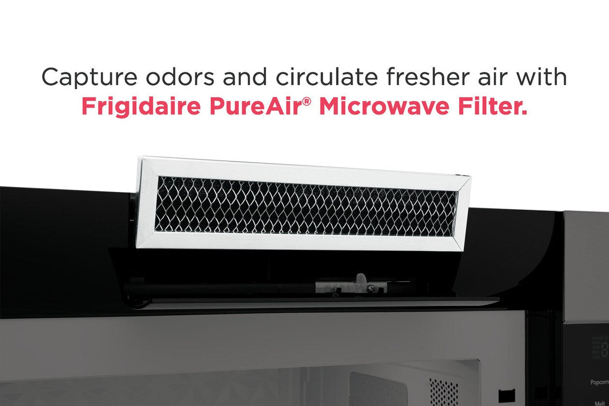 1.8 CuFt 1000 Wattage Over-The-Range Microwave in White with 2-Speed Ventilation