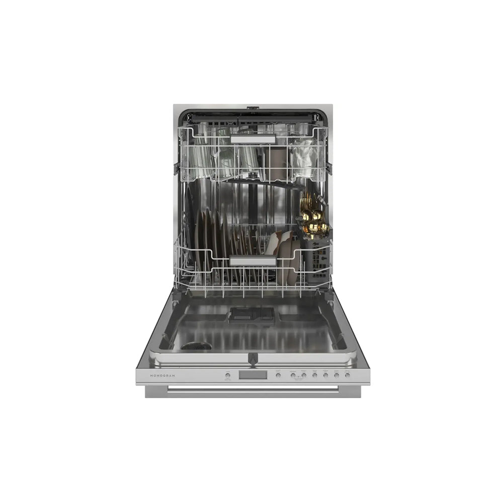 Minimalist Collection 39 dBA Smart Steam + Sanitize Top Control Dishwasher In Stainless Steel