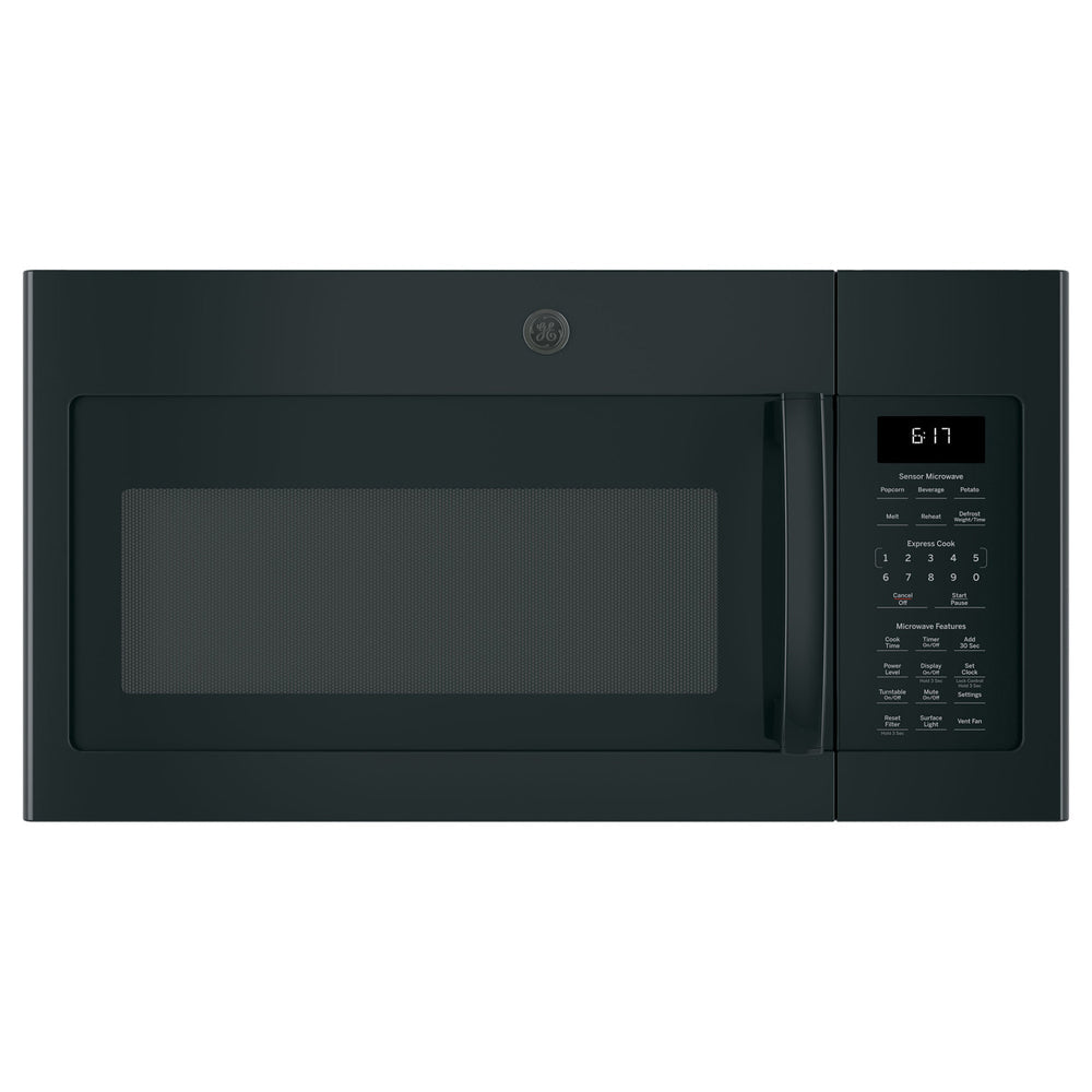 1.7 Cu-Ft 1000 Watt  Over The Range Microwave Oven in Black