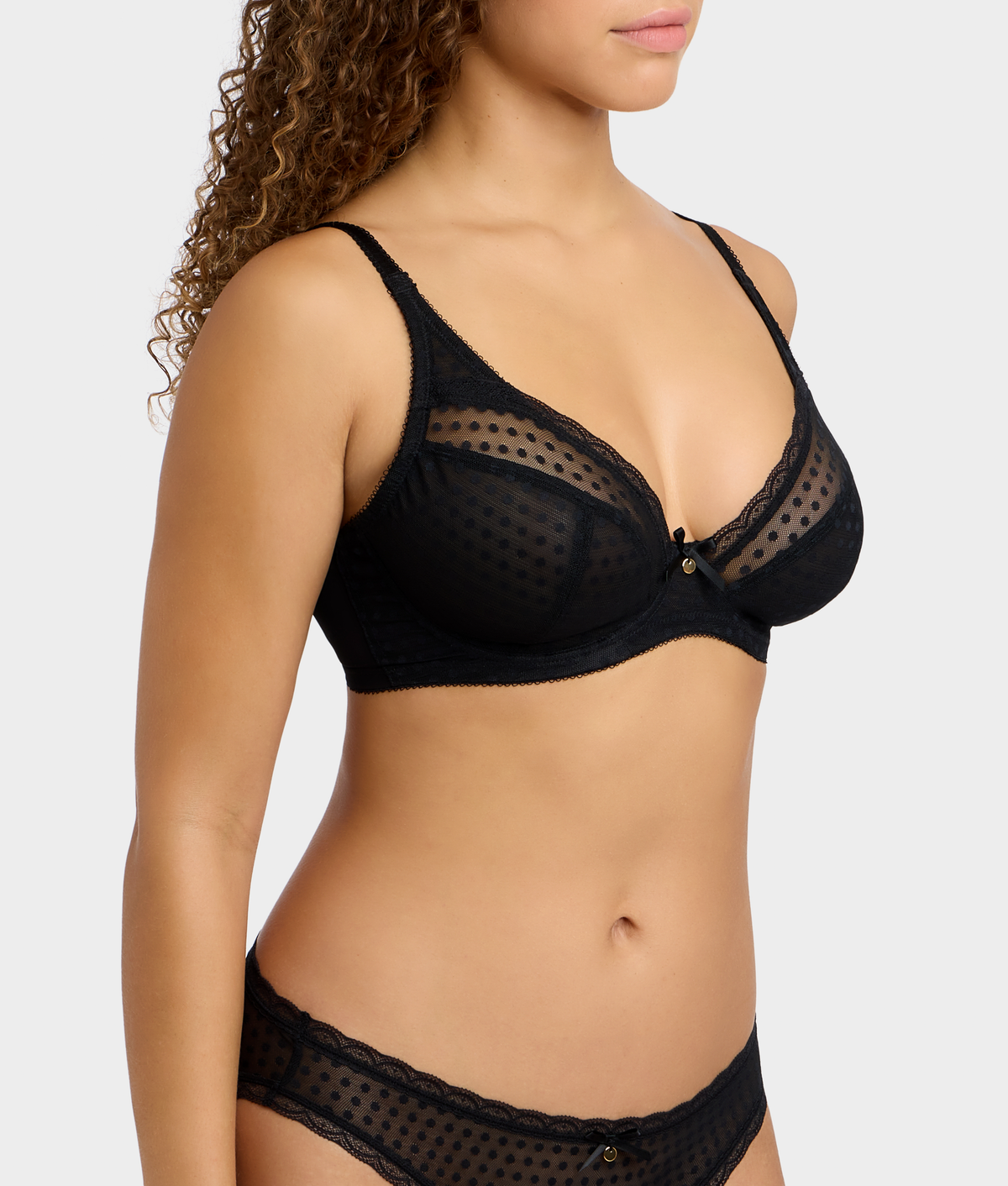 Spot-Light Plunge Bra