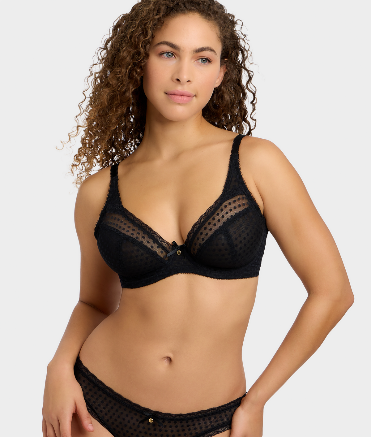 Spot-Light Plunge Bra