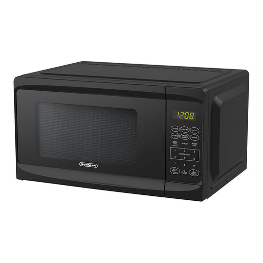 0.07 CuFt 700W Countertop Microwave in Black