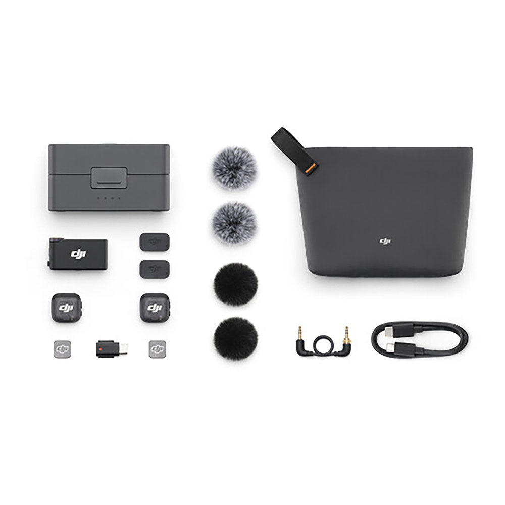 Mic 3 | 2-Person Compact Wireless Microphone System/Recorder for Camera & Smartphone
