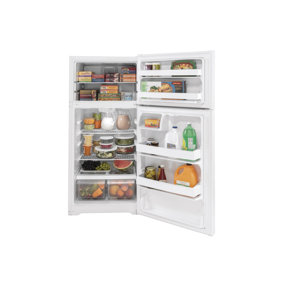 15.6 CuFt Top Freezer Refrigerator/Right Hinge (Reversible) - White
