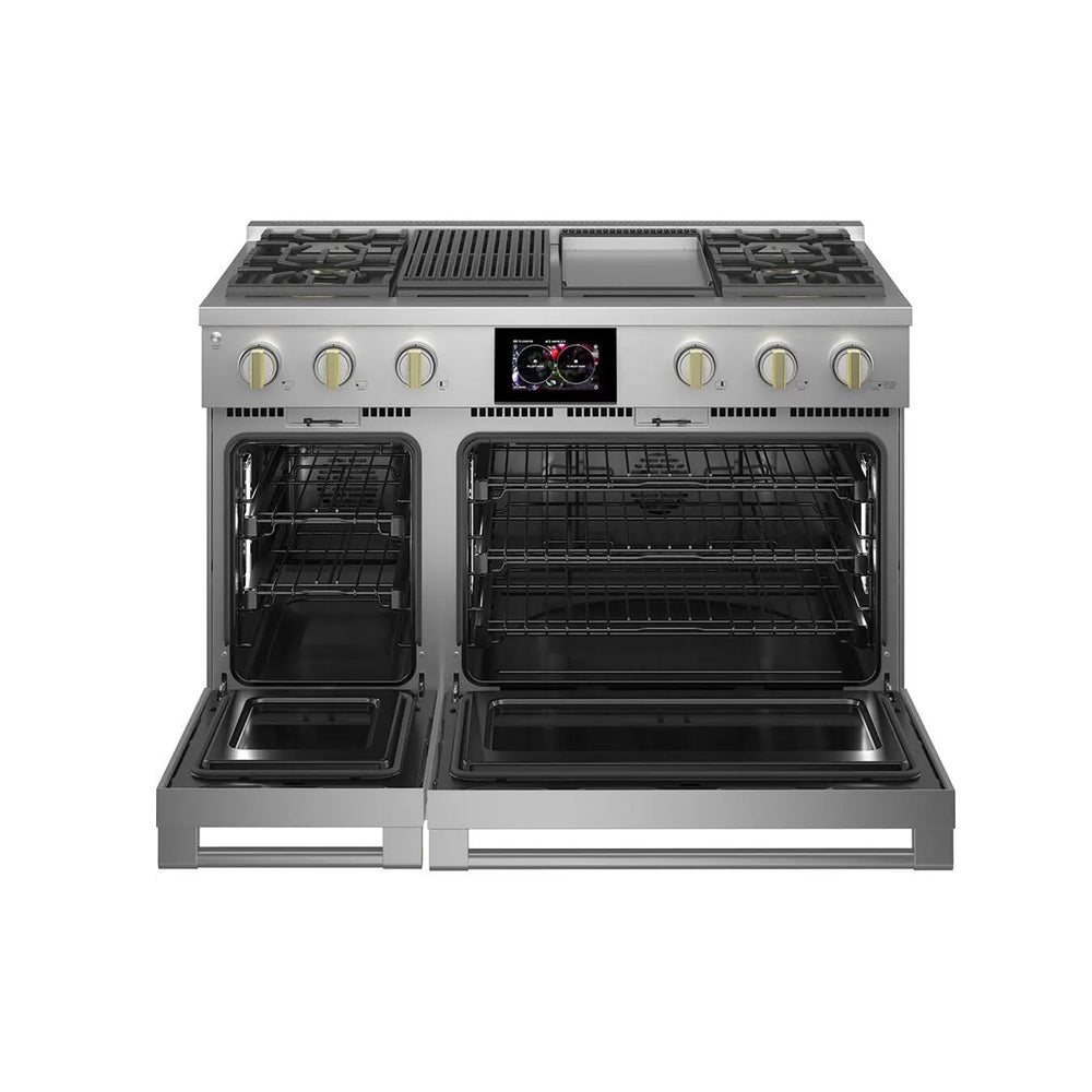 8.25 CuFt Dual Fuel TrueTemp™ Slide-In Gas Range in Stainless Steel