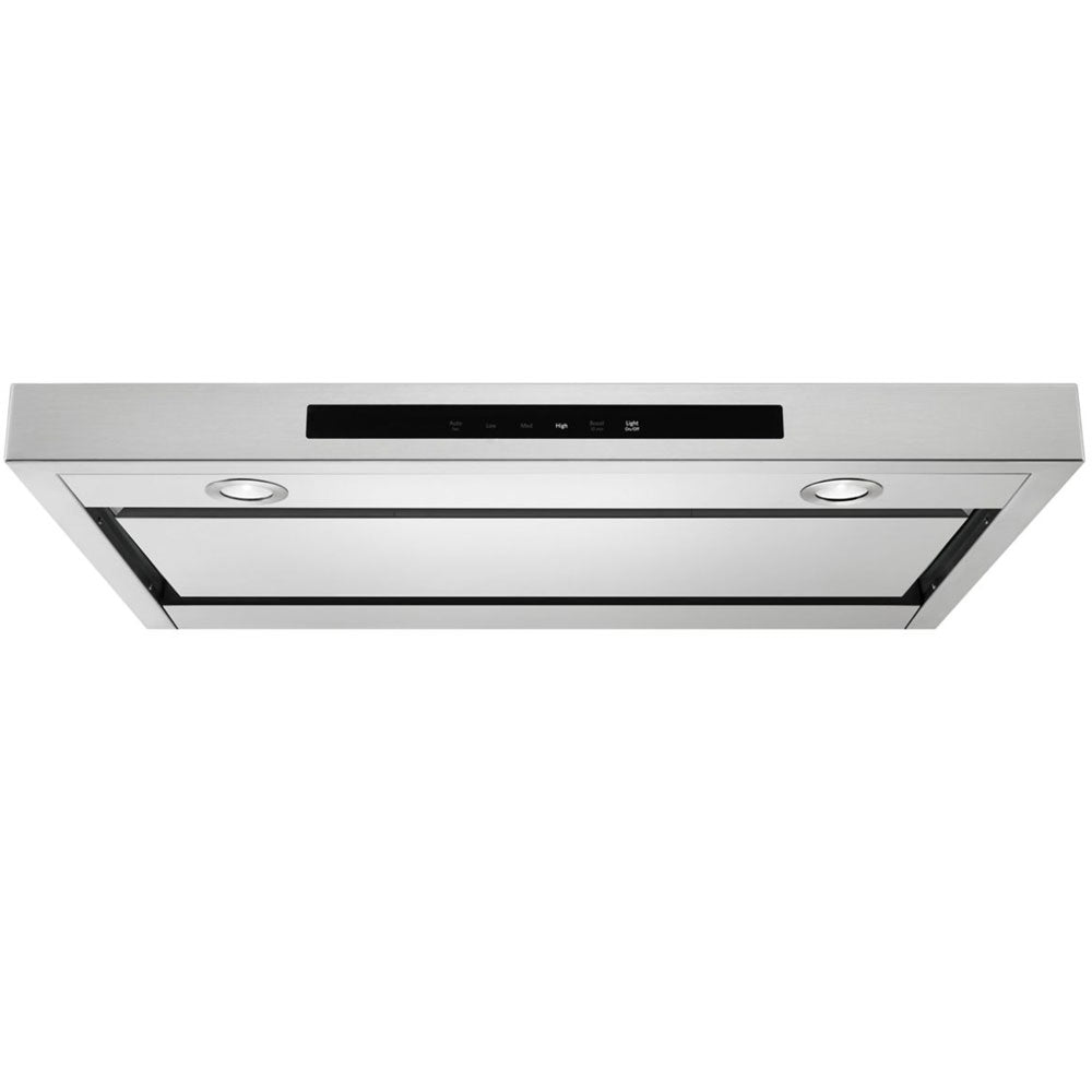 36" Low Profile Under-Cabinet 400 CFM Ventilation Hood - Stainless Steel