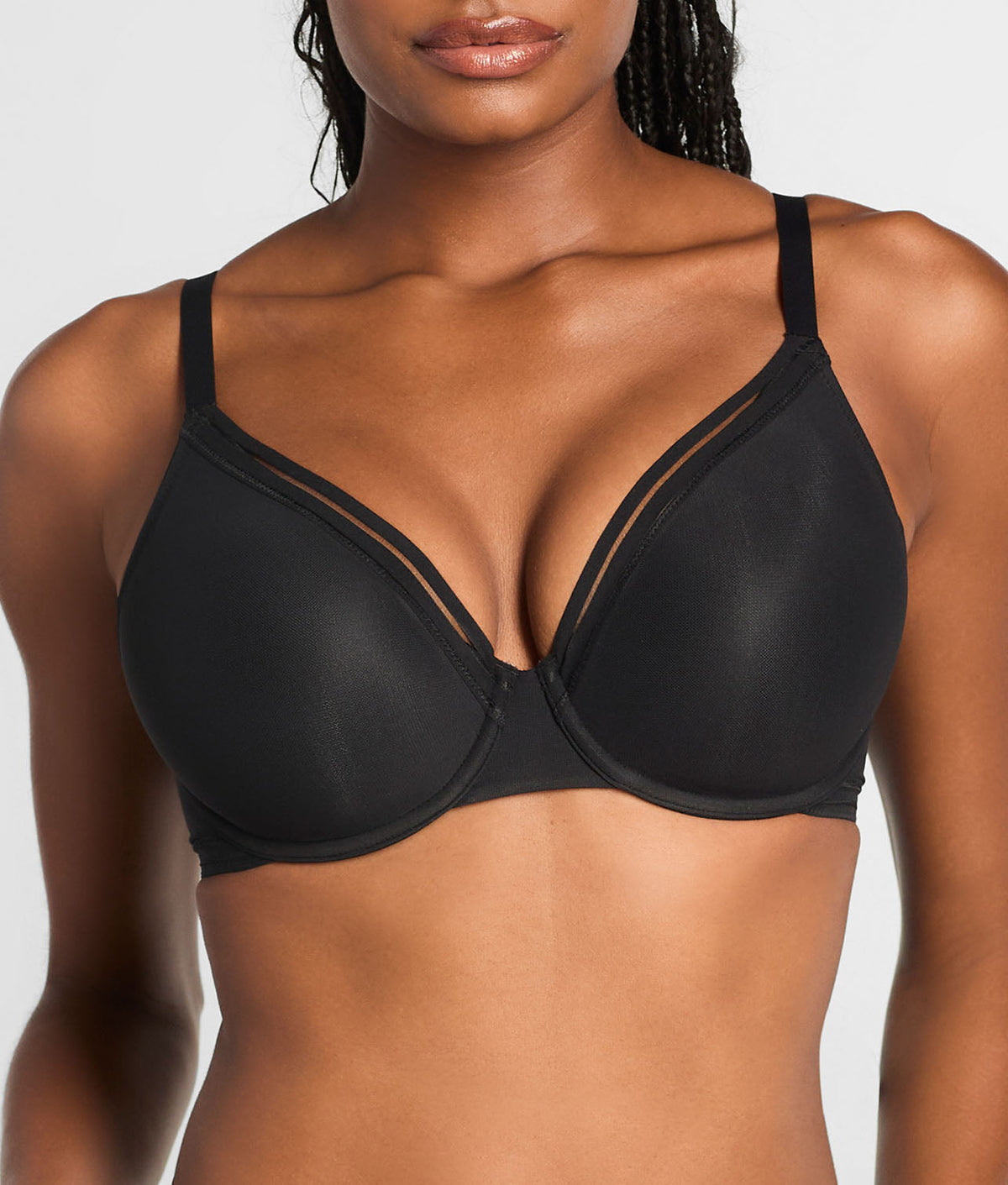The Plunge Modern Mesh Bra