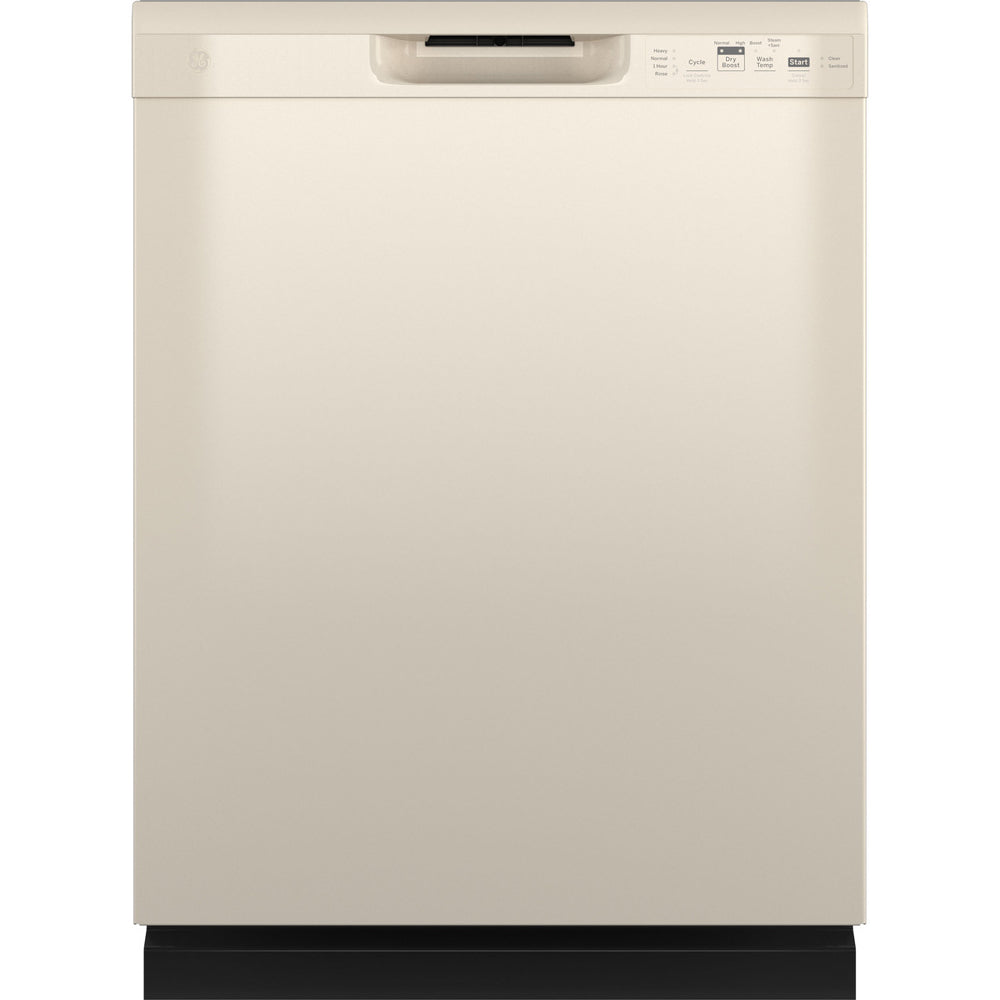 55 dBA Steam Front Control Dry Boost Dishwasher With Steam In Bisque
