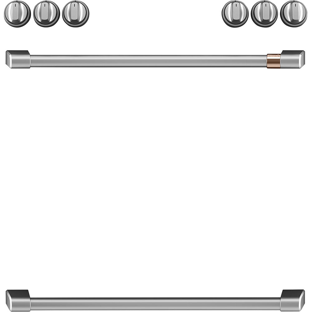 Front Control Electric Brushed Stainless Knobs & Handles