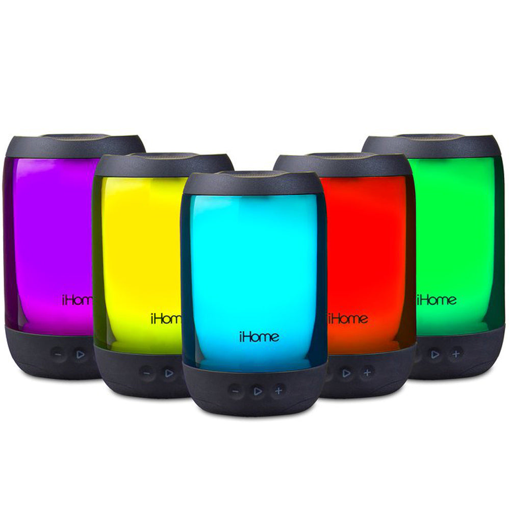 PlayGlow Rechargeable Color Changing Waterproof Bluetooth Speaker with Mega Battery