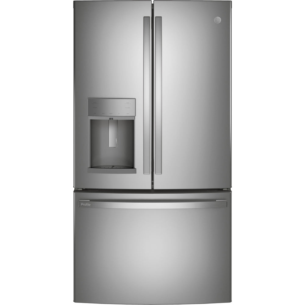 22.1 CuFt Counter-Depth French Door Refrigerator in Stainless Steel