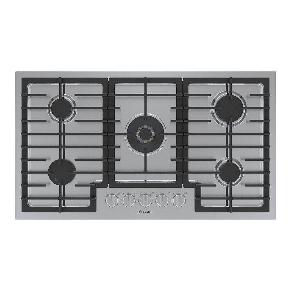 36-Inch 800 Series Gas Cooktop - Stainless steel