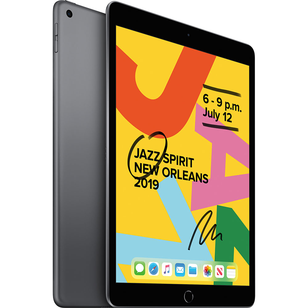10.2" iPad With Wi-Fi 32GB - Space Gray - Preowned