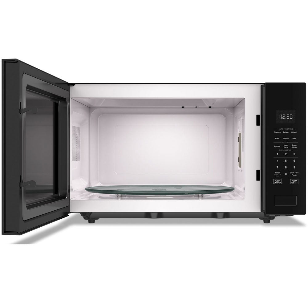 2.2 CuFt 1200 Watt Countertop Microwave in Black