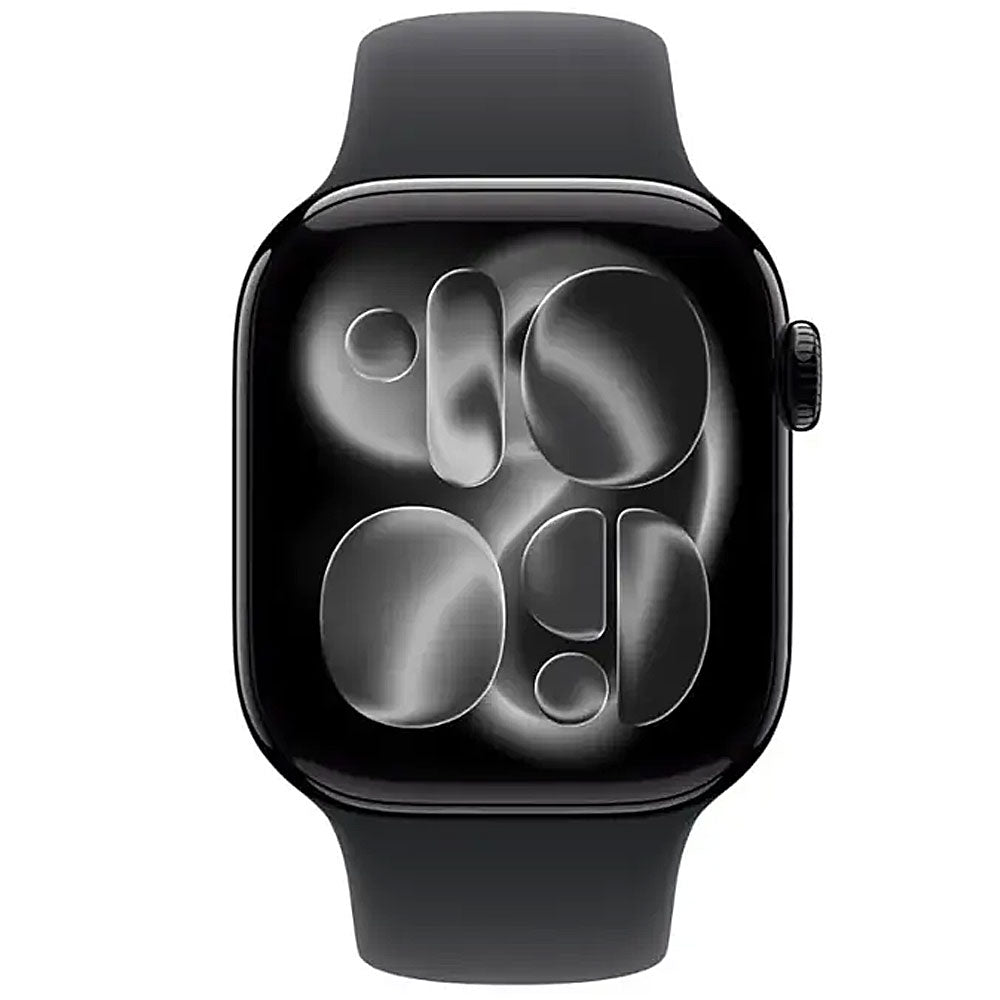 Watch Series 11 (GPS) 46mm Jet Black Aluminum Case with Black Sport Band - M/L