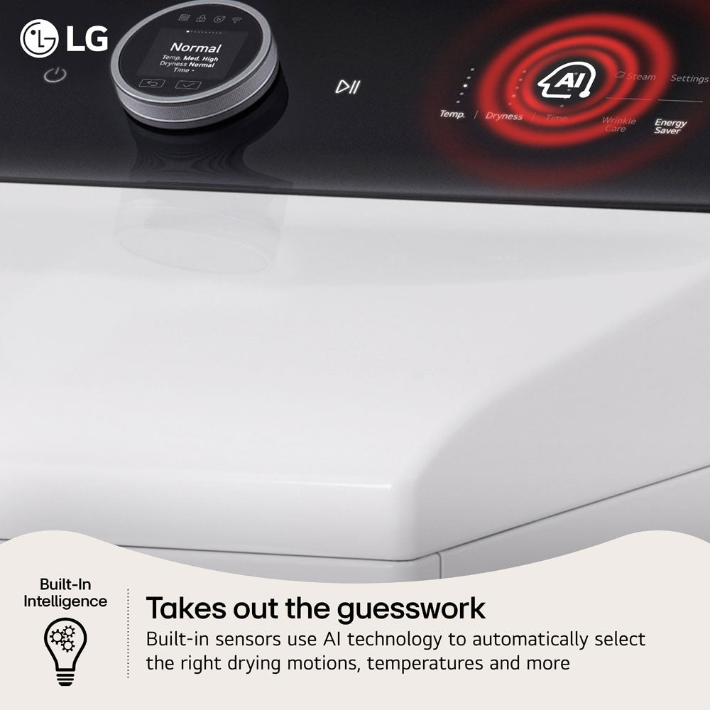 7.3 CuFt White Gas Dryer