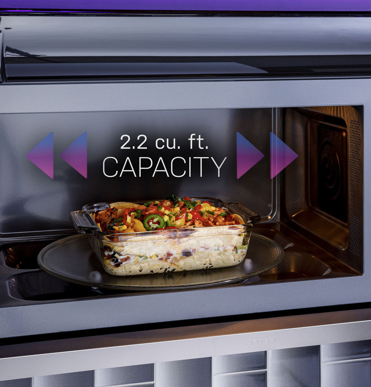 2.2 CuFt 1000 Wattage Over-the-Range Microwave in Stainless Steel with Sensor Cooking