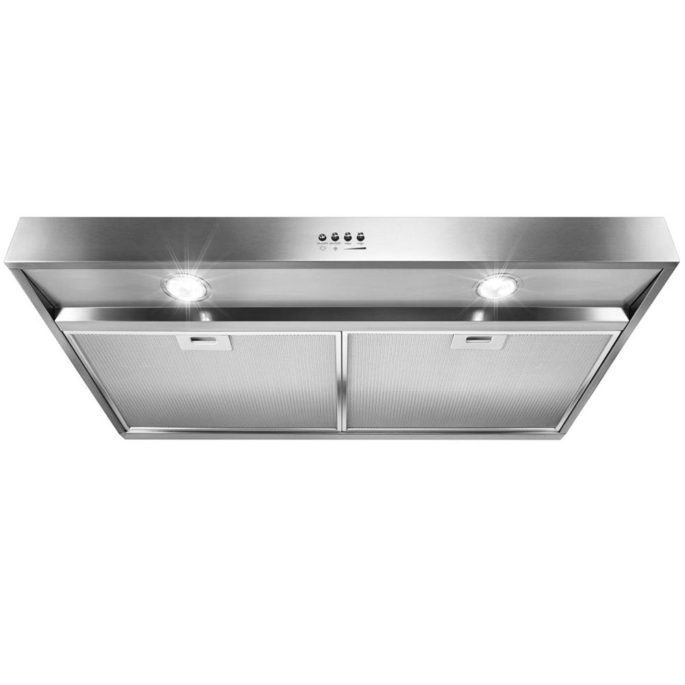 30" Recirculating 250 CFM Range Hood - Stainless Steel