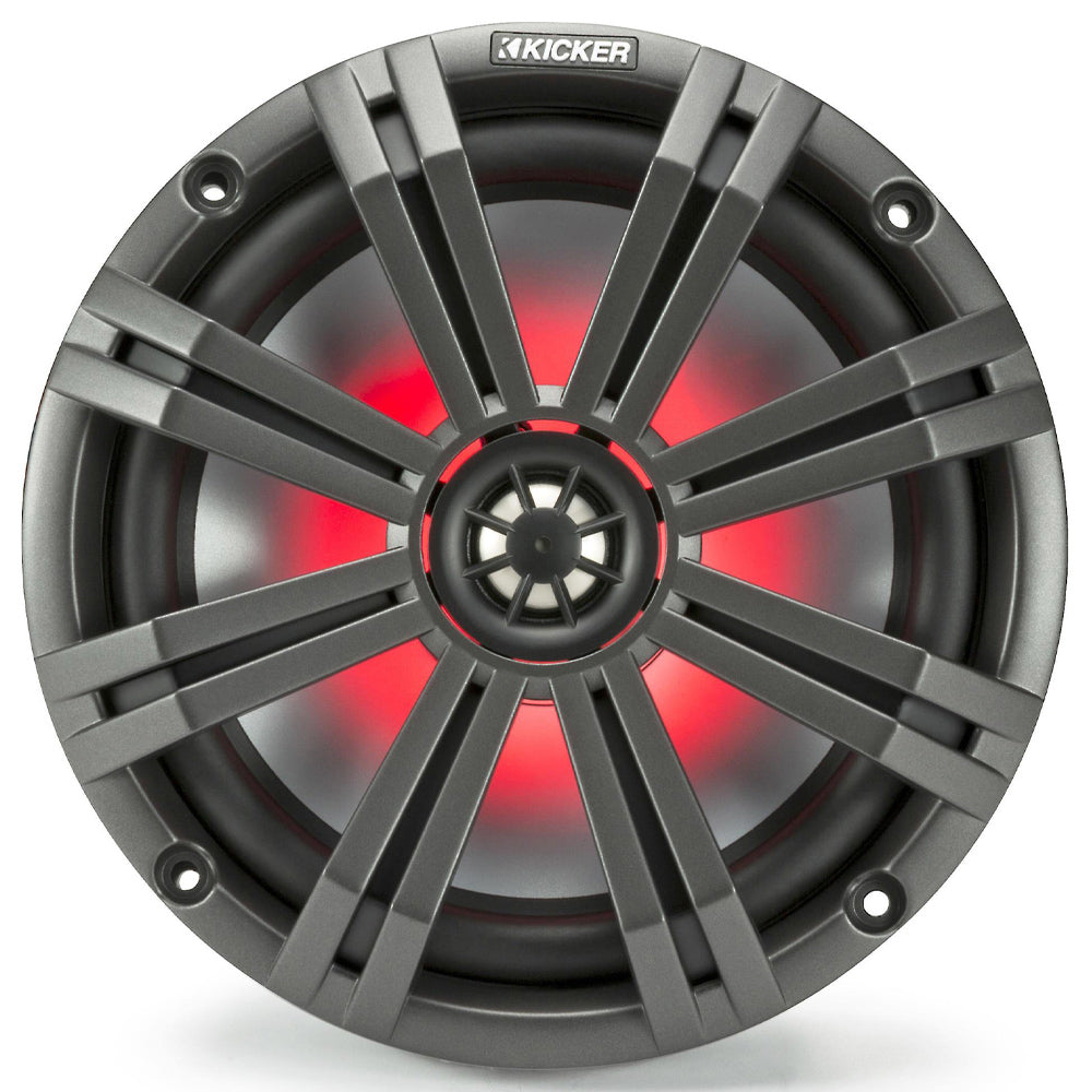 8" Full-Range Marine Speakers with LED Lighting
