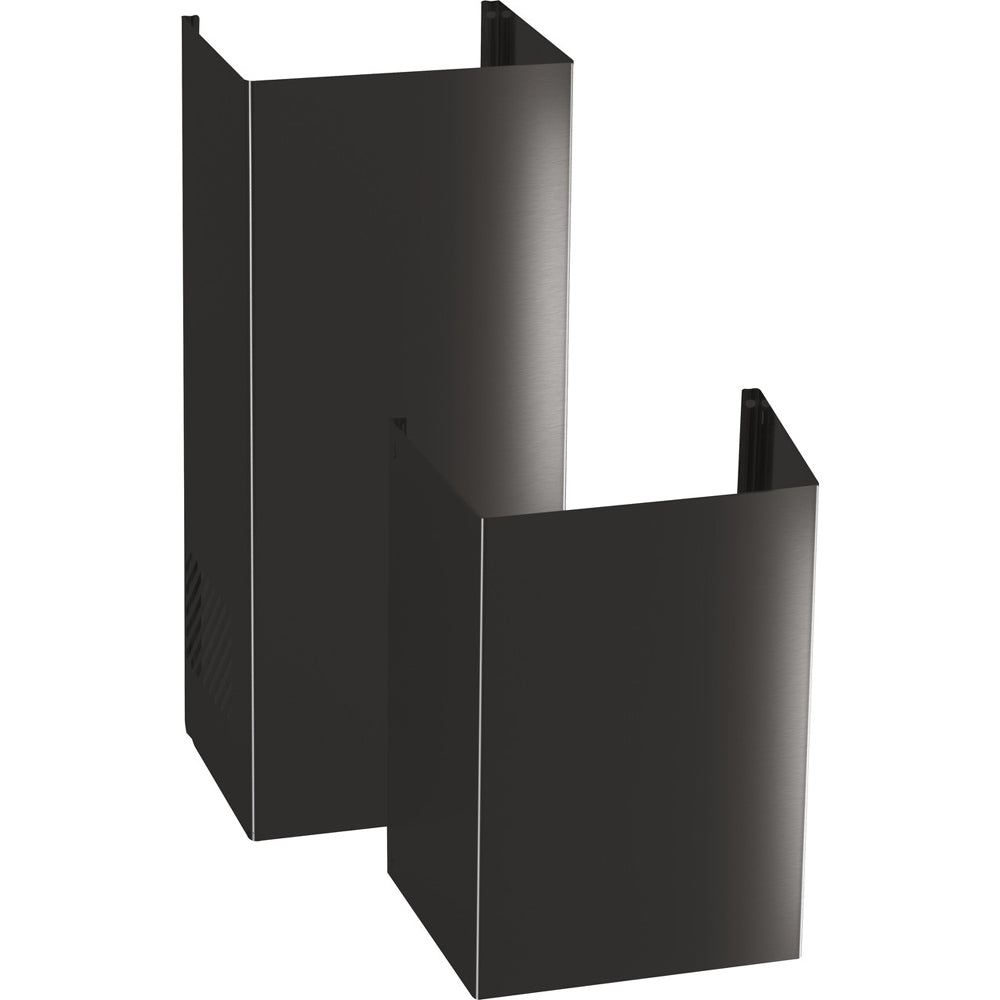 9 Ft Ceiling Duct Cover Kit - Black Stainless