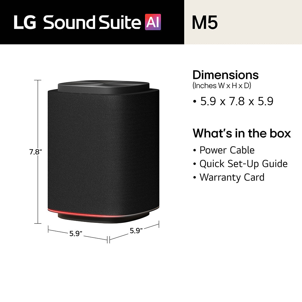 Sound Suite M5 Wireless Spatial Speaker