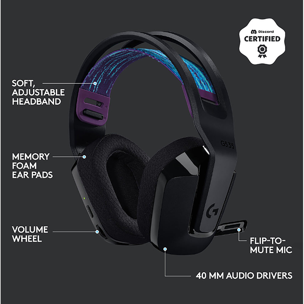 G535 LIGHTSPEED Wireless Gaming Headset