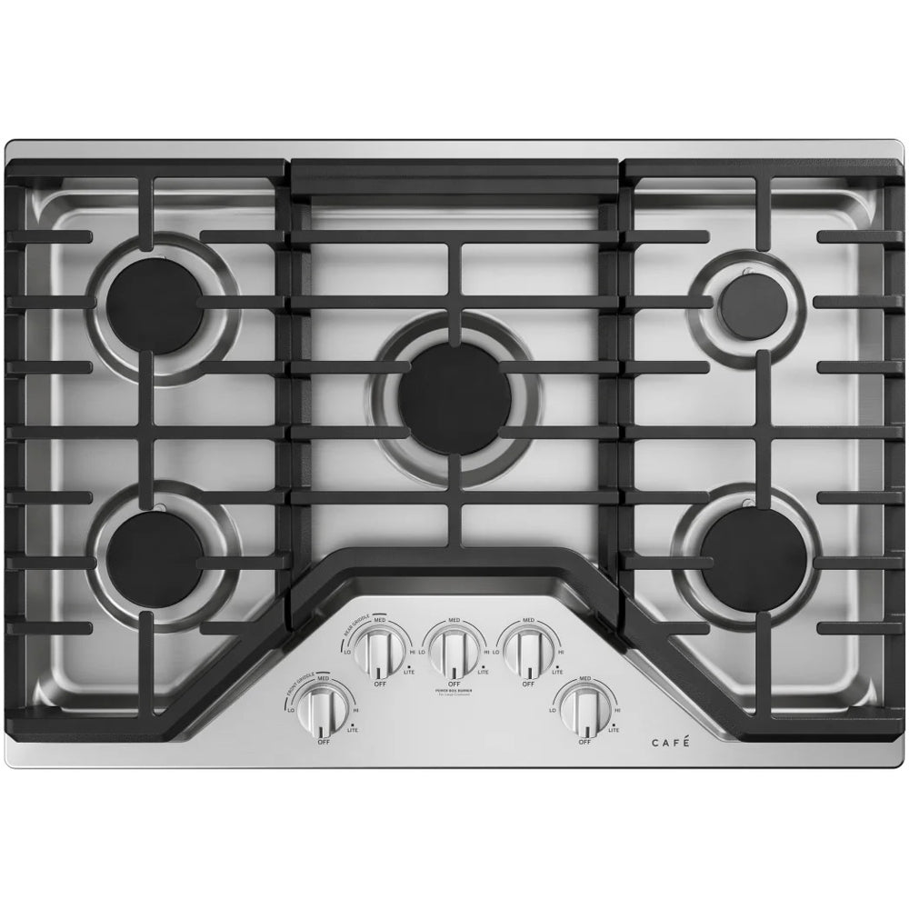 30-Inch Gas Cooktop - Stainless Steel