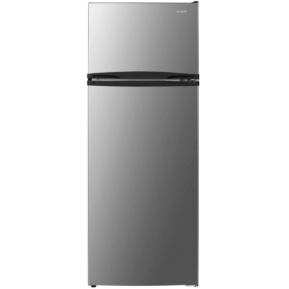7.5 CuFt Compact Refrigerator in Stainless Steel