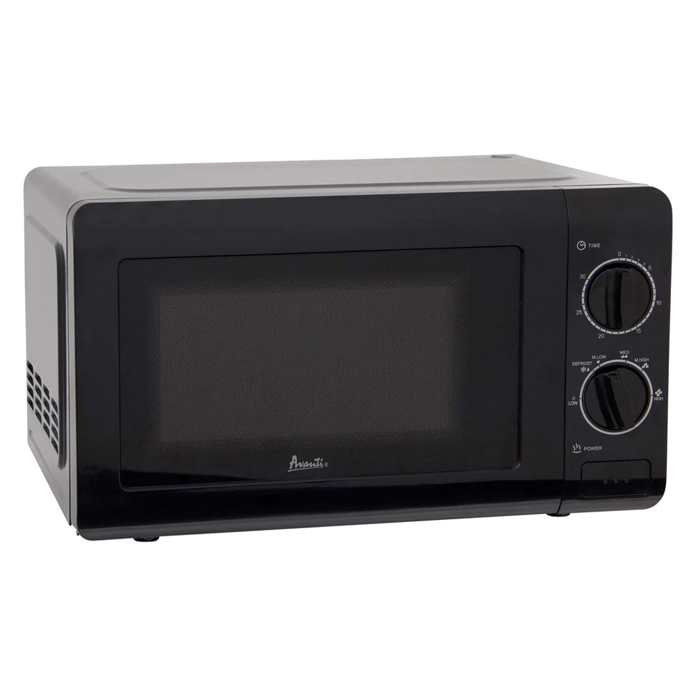 0.7 Cu-Ft 700 Watt Countertop Microwave Oven Black