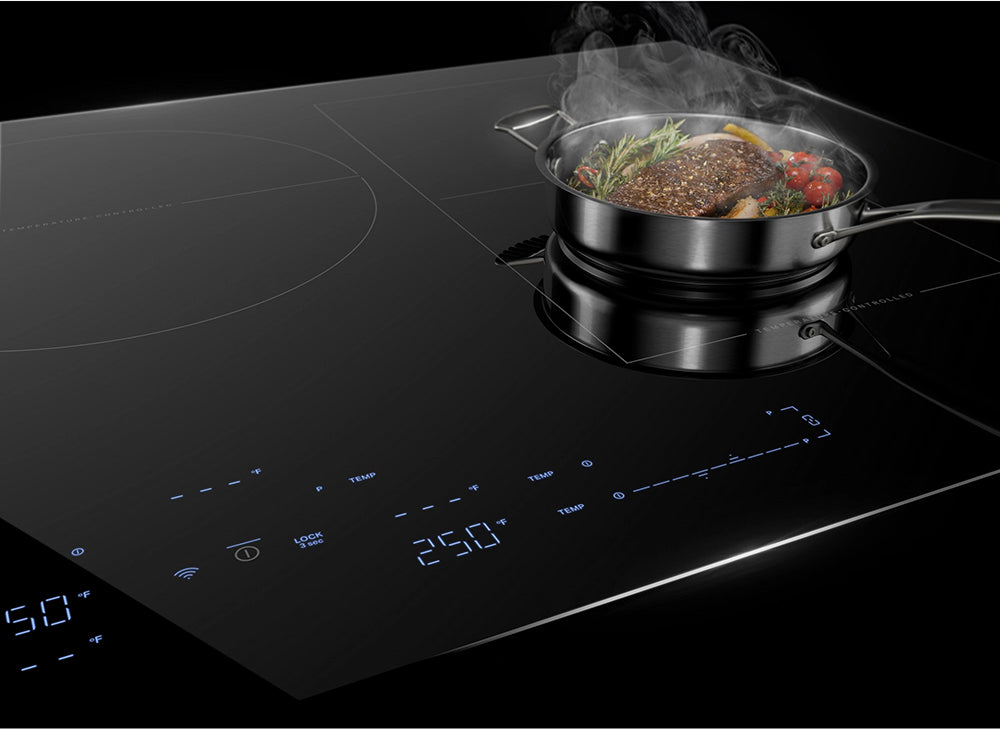36" Oblivion Smart Induction Cooktop in Black