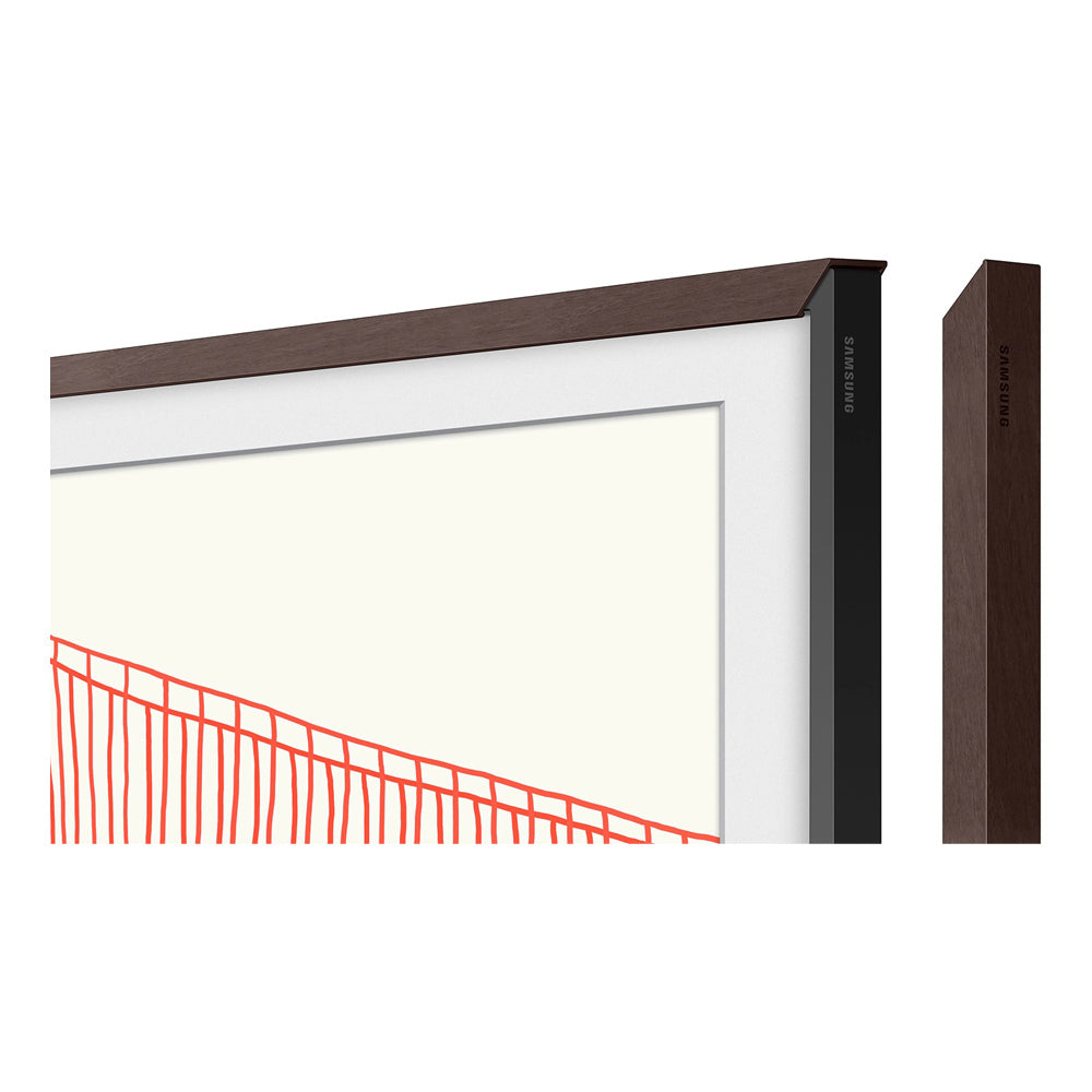 50-Inch Customizable Frame Bezel - Modern Brown