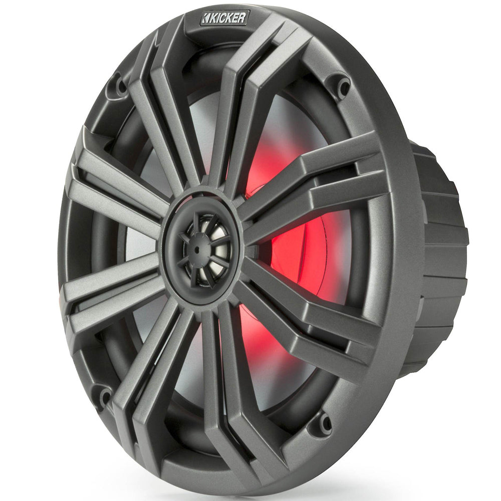 8" Full-Range Marine Speakers with LED Lighting