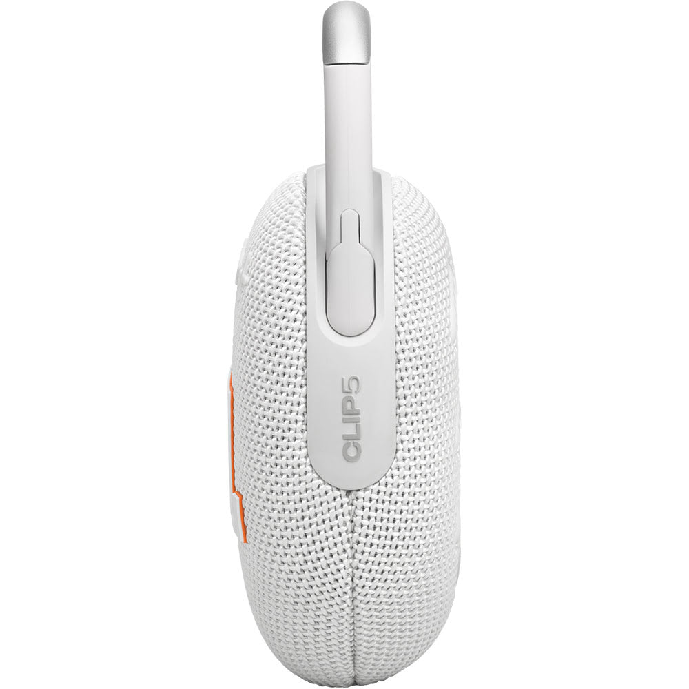 Clip 5 Waterproof Portable Bluetooth Speaker - White
