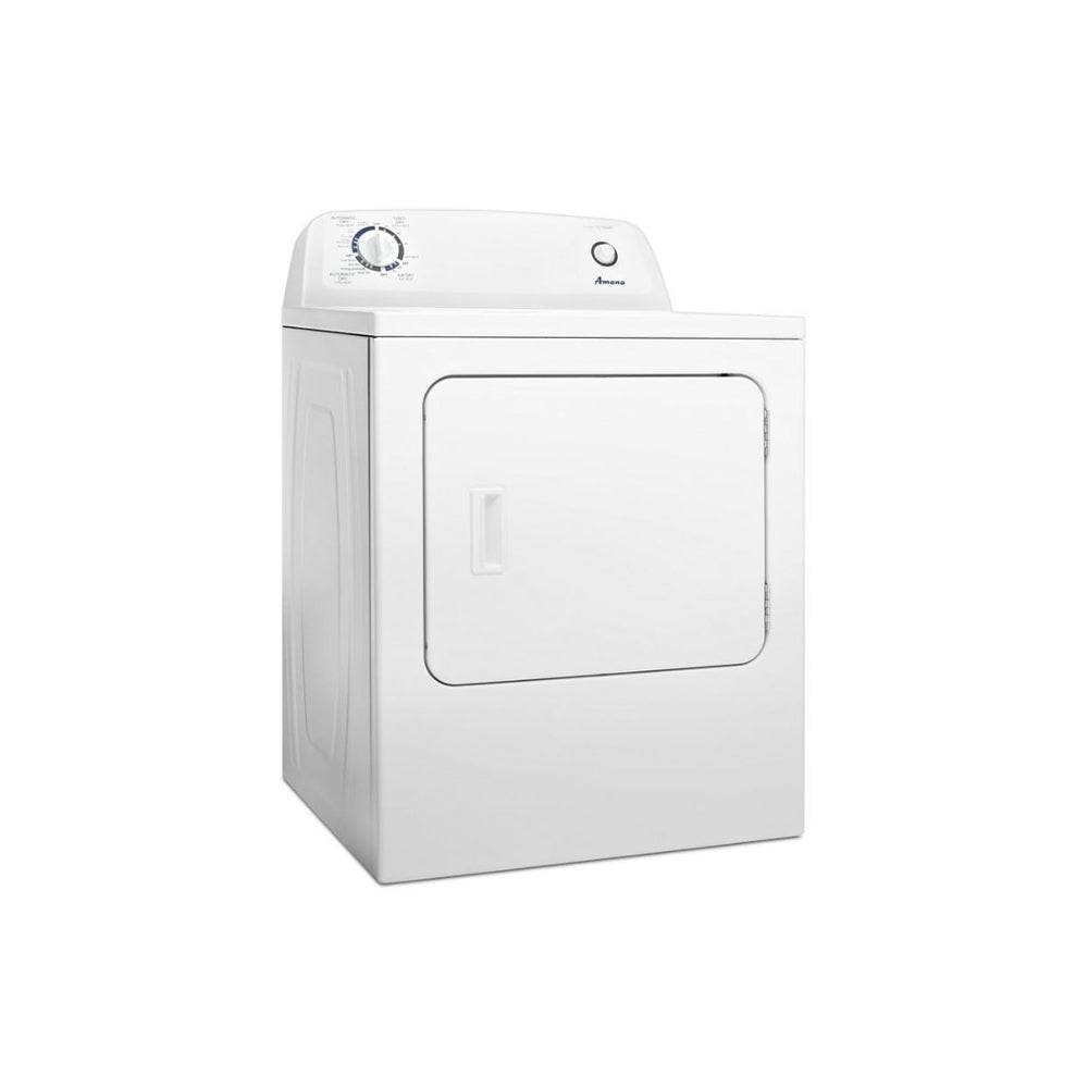 6.5 Cu-Ft White 29-inch Front Load Gas Dryer