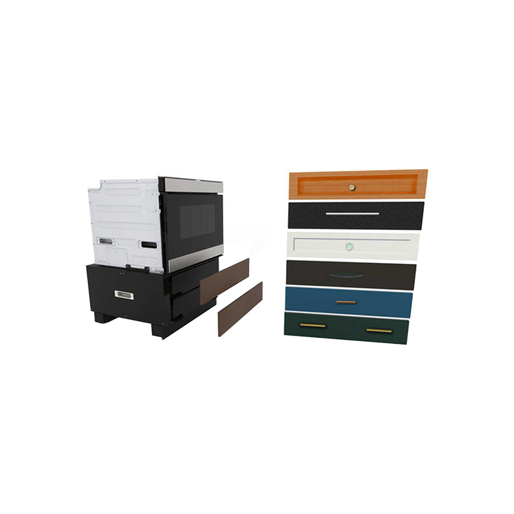 24" Under the Counter Convection Microwave Drawer Oven Pedestal
