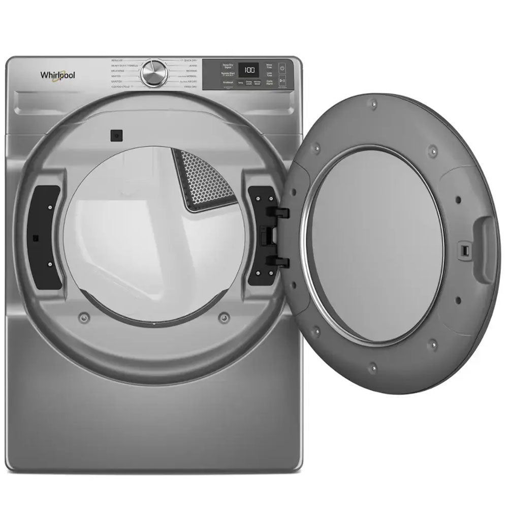 7.4 Cu. Ft. Smart Front Load Gas Dryer with Wrinkle Shield™ Option - Silver
