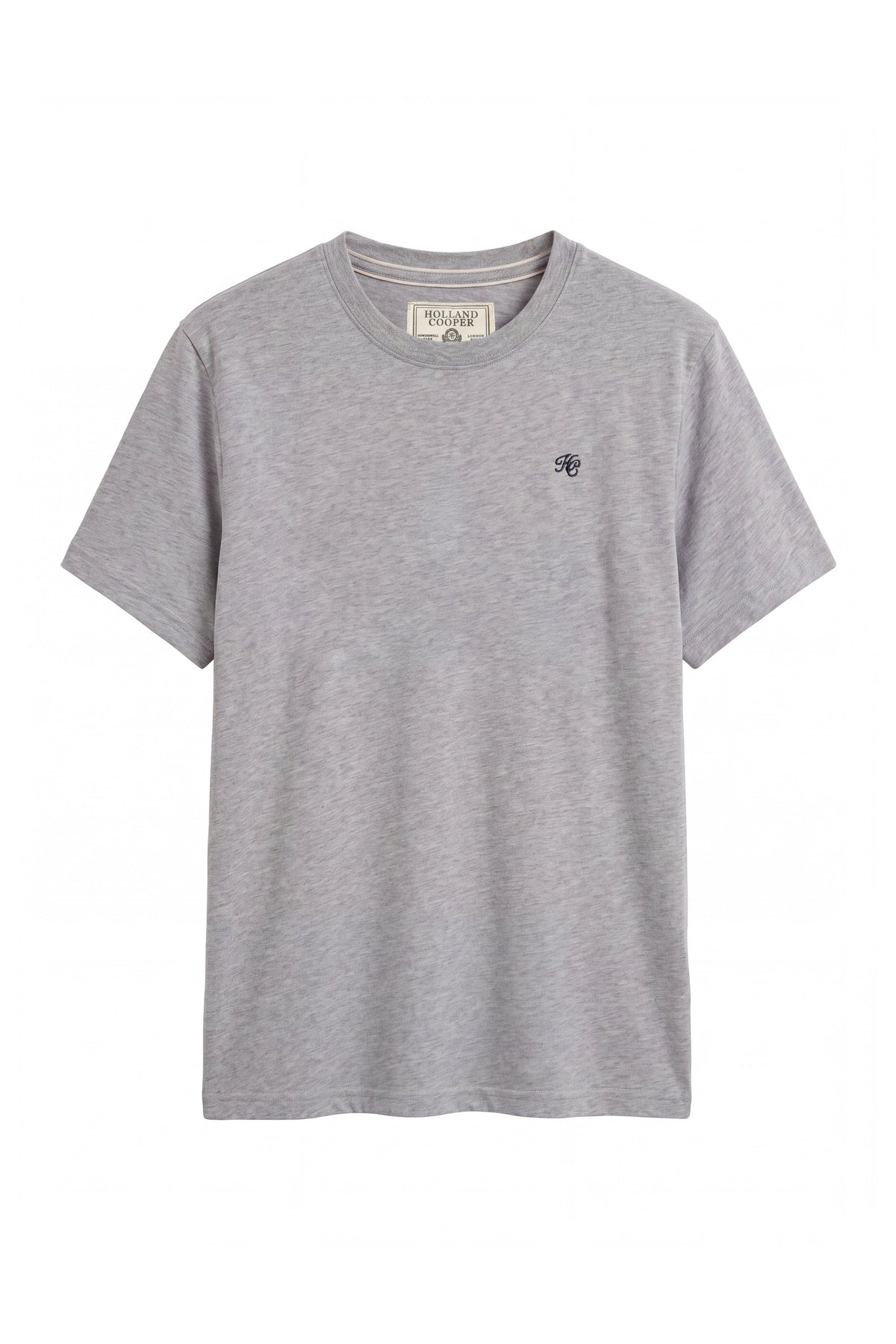 Men's Crew Neck T-Shirt (Grey Marl)