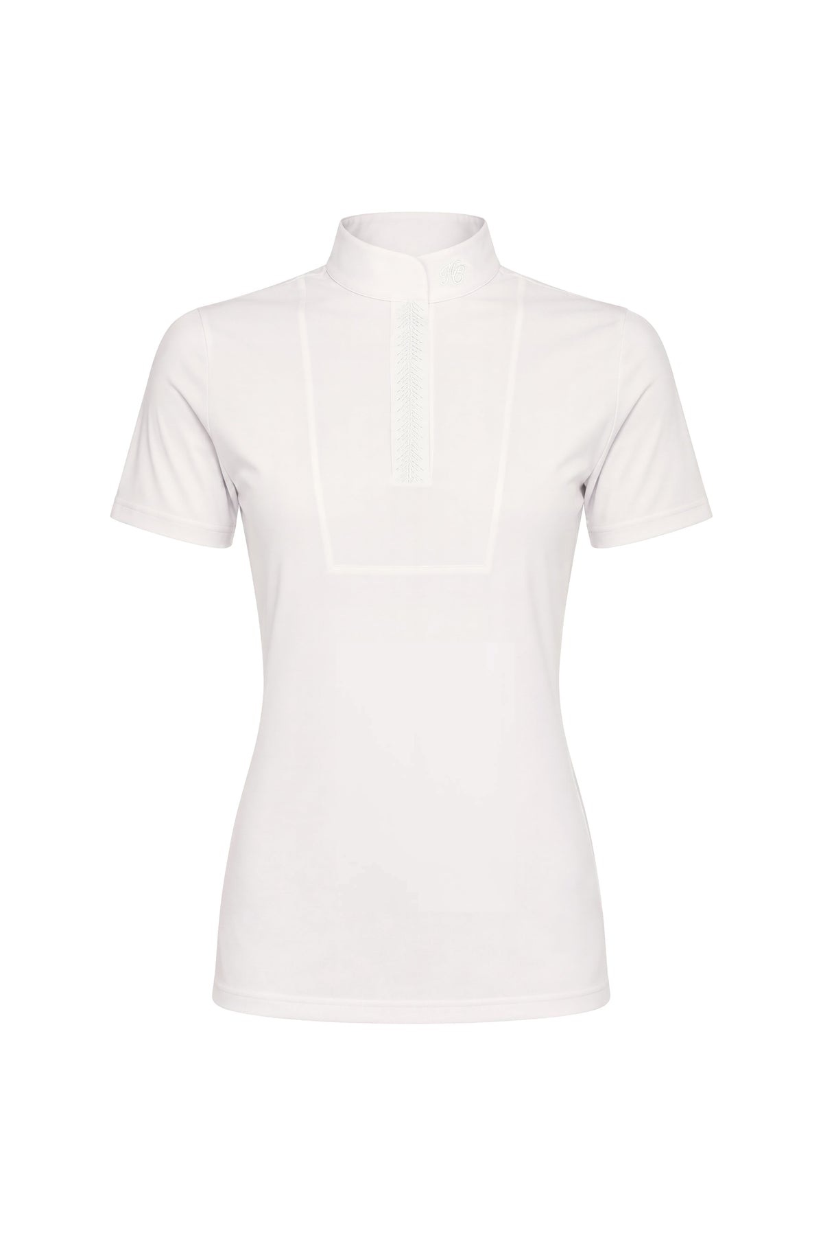 Gatcombe Short Sleeve Showshirt (White)