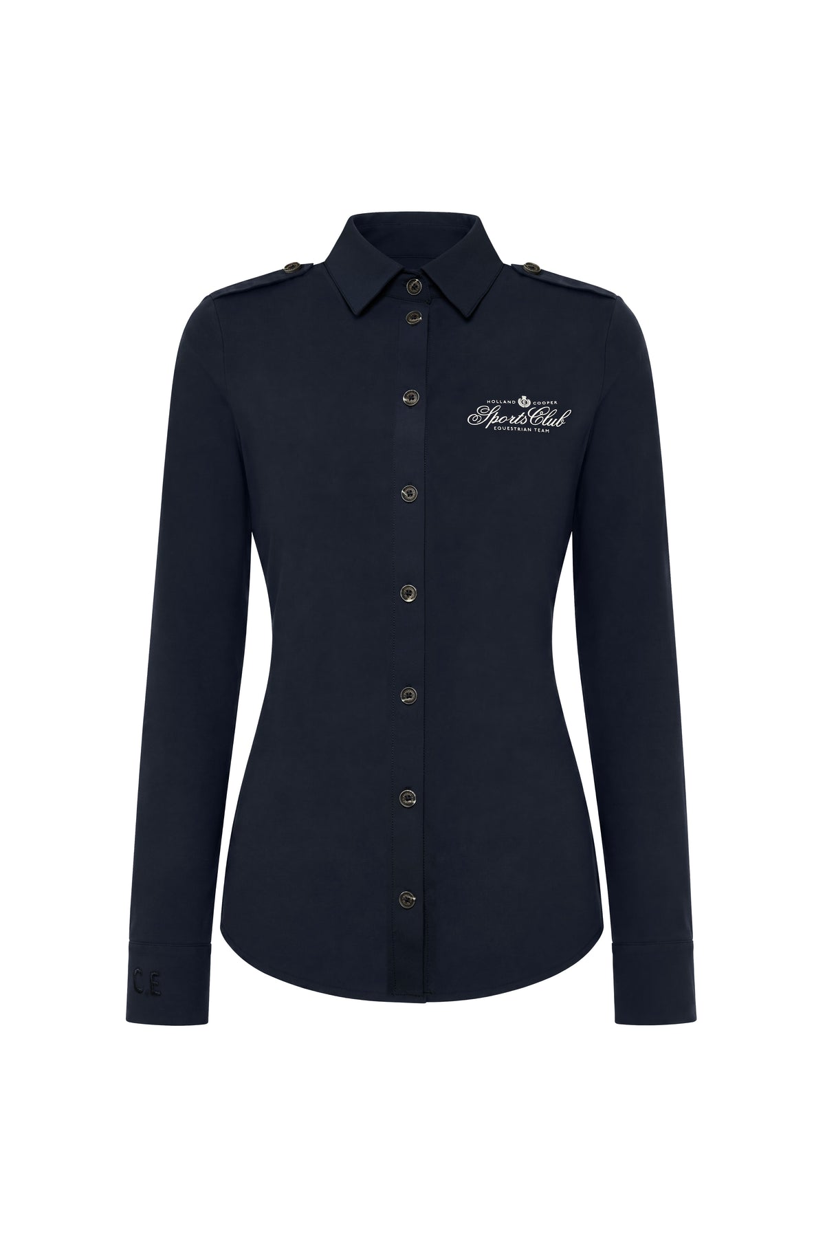 Equestrian Riding Shirt (Ink Navy)